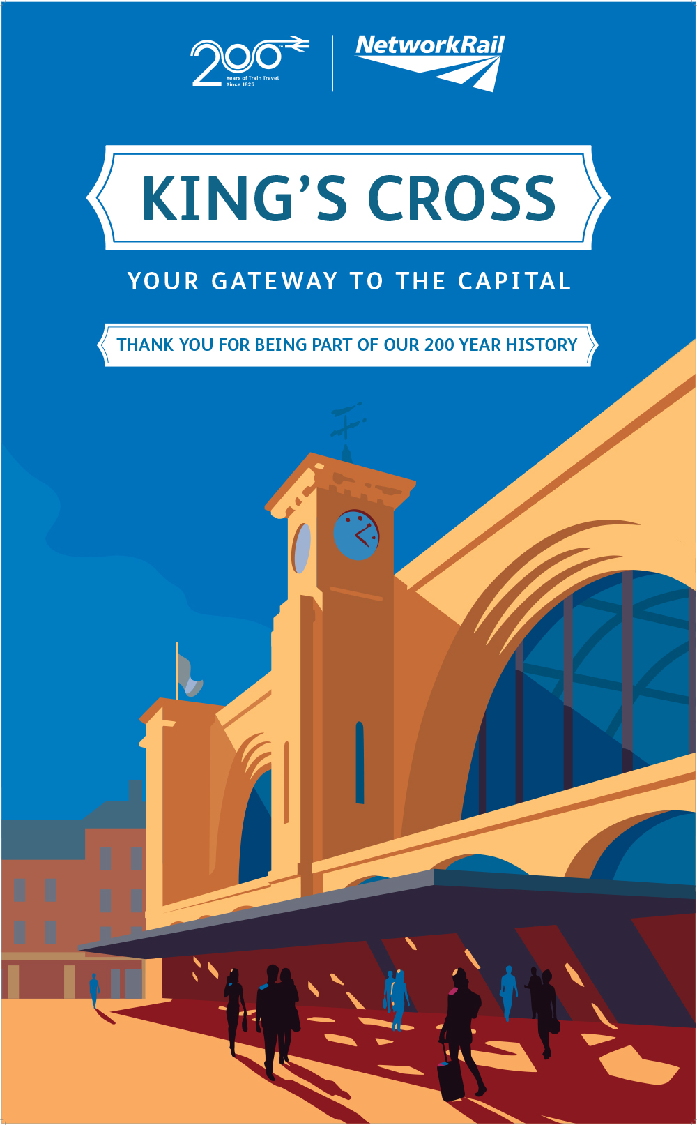 Gary Redford for Network Rail (Advertising Campaigns, illustrator, Meiklejohn)