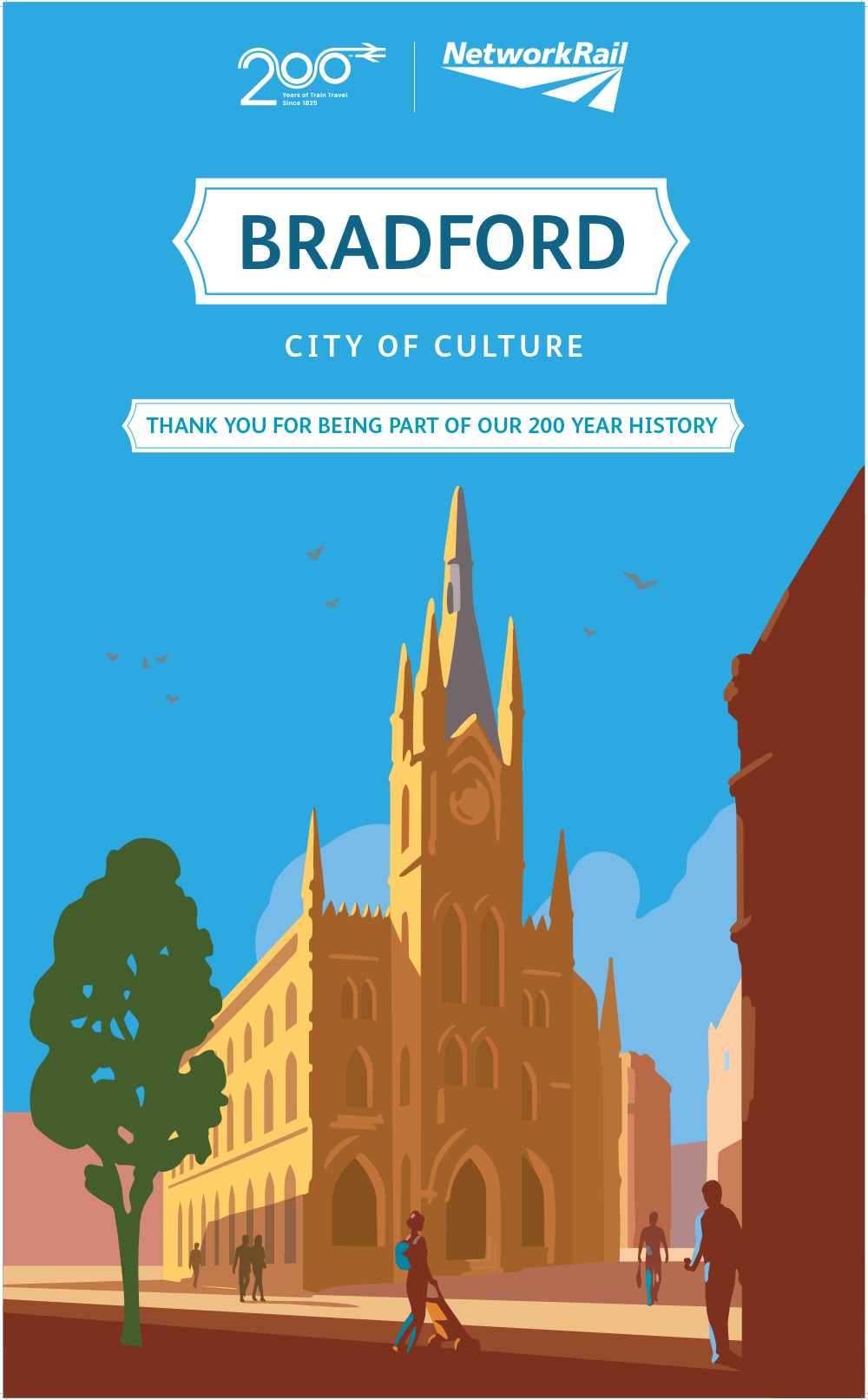 Gary Redford for Network Rail (Advertising Campaigns, illustrator, Meiklejohn)