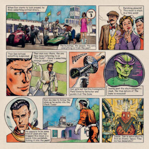 Gary Walton for Goodwood Revival (Design Projects, illustrator, Meiklejohn)