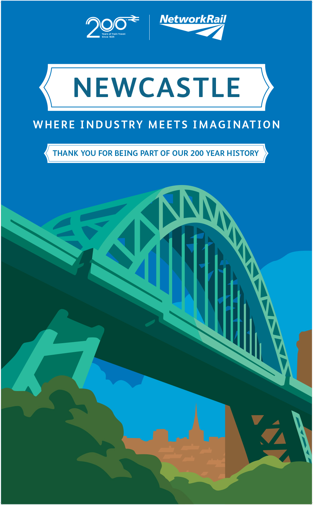 Gary Redford for Network Rail (Advertising Campaigns, illustrator, Meiklejohn)