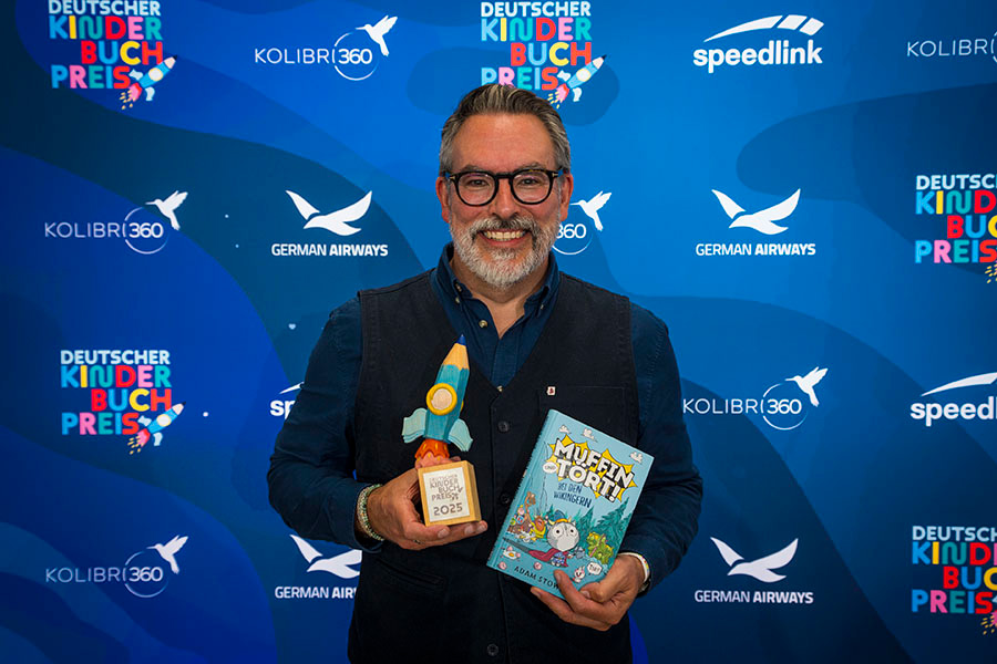 ADAM STOWER WINS GERMANY’S TOP CHILDREN’S BOOK PRIZE (Arena Illustration, illustrator, publishing)