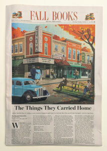 WSJ Autumn books review by Daniel Long (editorial, illustrator, The Artworks)