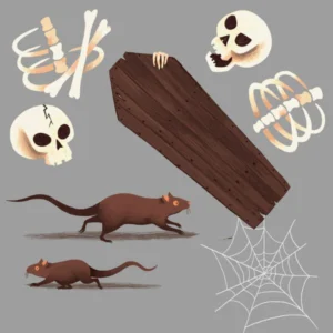 Cooking up something scary with George Ermos and M&S (Bright Group, Design Projects, illustrator)