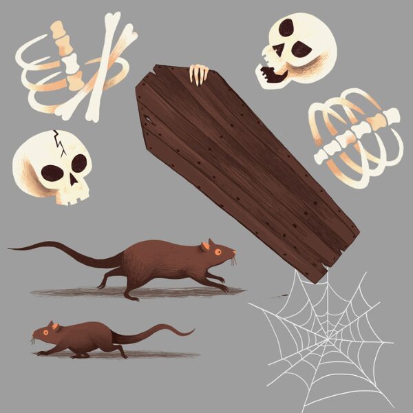 Cooking up something scary with George Ermos and M&S (Bright Group, Design Projects, illustrator)