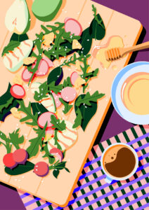 Eat Your (Arabella) Greens (illustrator, Phosphor Art)