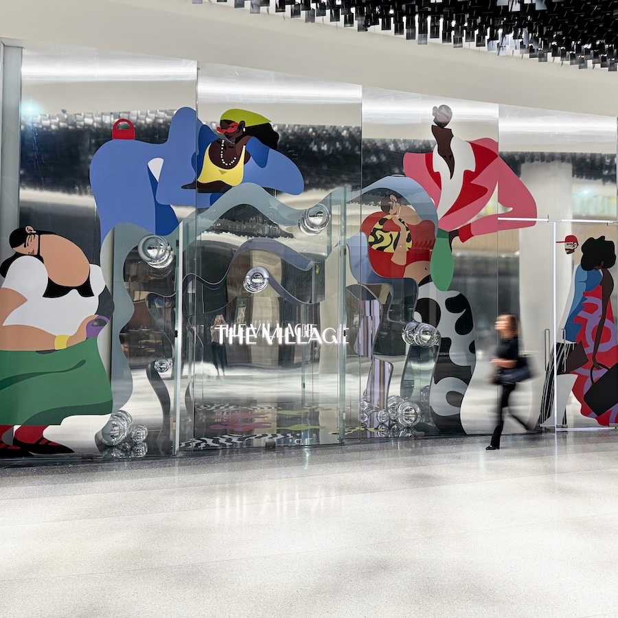 Beth Fraser x Making Waves Wesfield London (illustrator, Lipstick of London)