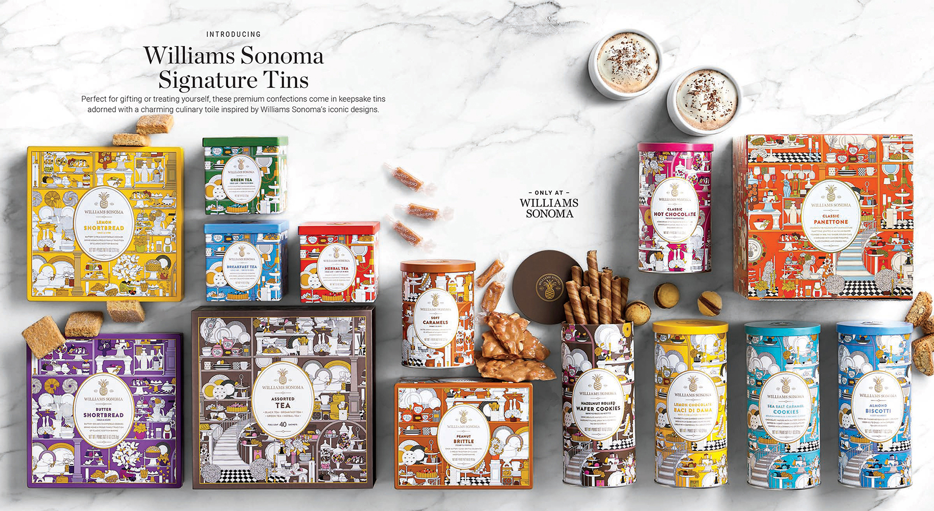 Svetlana Molodchenko for Williams Sonoma (Design Projects, Illustration Ltd, illustrator)