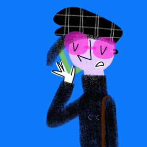 Get into Character with Oxo (illustrator, Phosphor Art)