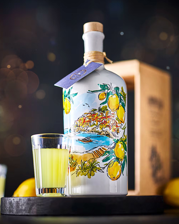 M&S Limoncello Packaging by Heather Gatley (Design Projects, illustrator, The Artworks)
