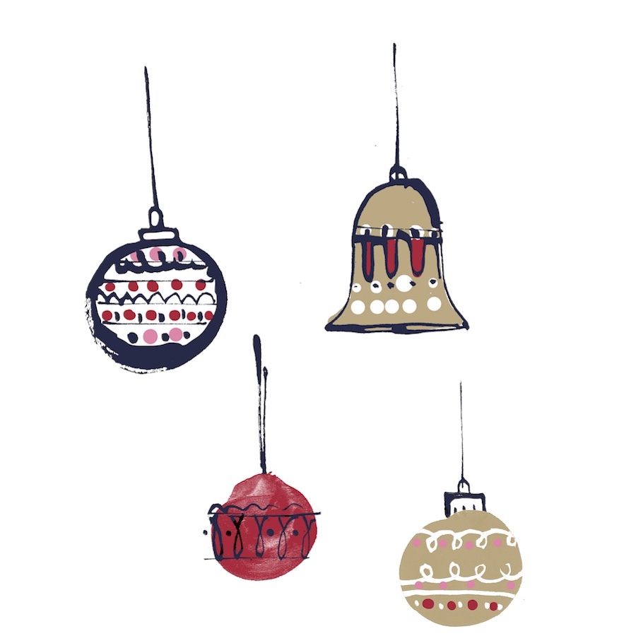 Lipstick wishes you a colourful Holiday full of peace and light. (illustrator, Lipstick of London)