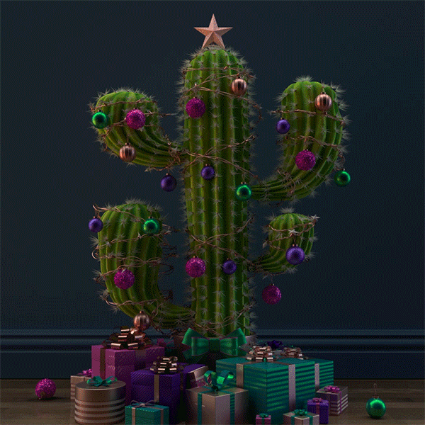 Lisa Sheehan.Debut Art. Christmas Cactus - A Hearty Merry Christmas and Happy New Year from everyone at Début Art. (Debut Art, illustrator) A Hearty Merry Christmas and Happy New Year from everyone at Début Art. (Debut Art, illustrator)