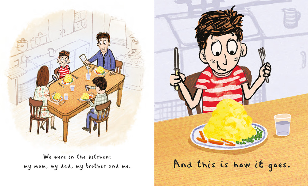 Neal Layton Serves Up Hot Food: Nice! (Arena Illustration, illustrator)