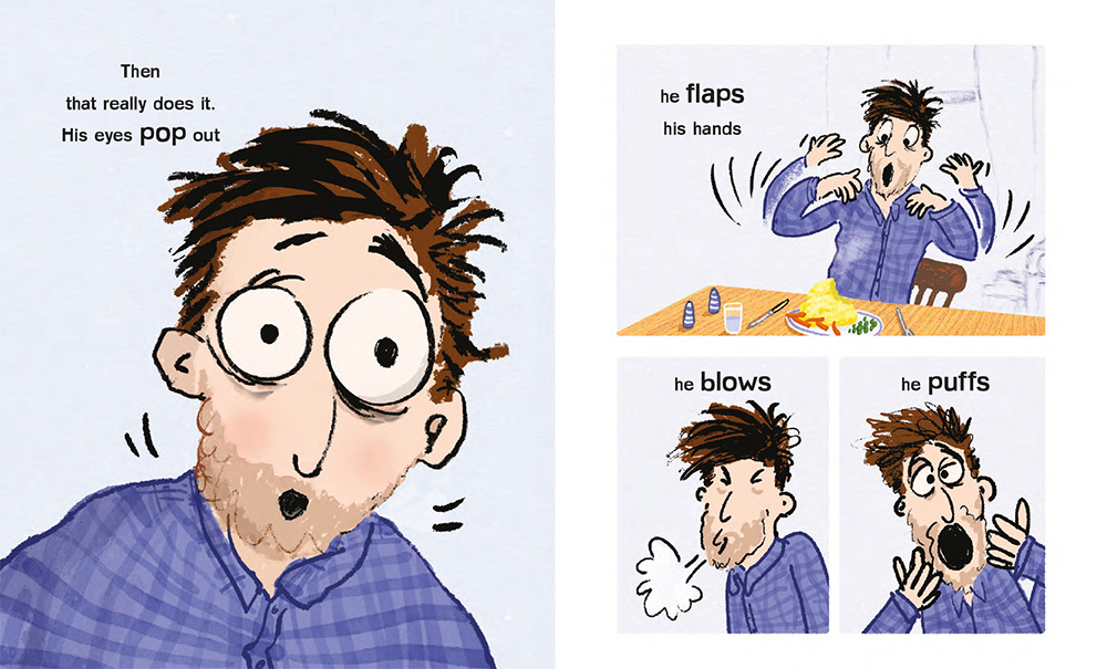 Neal Layton Serves Up Hot Food: Nice! (Arena Illustration, illustrator)