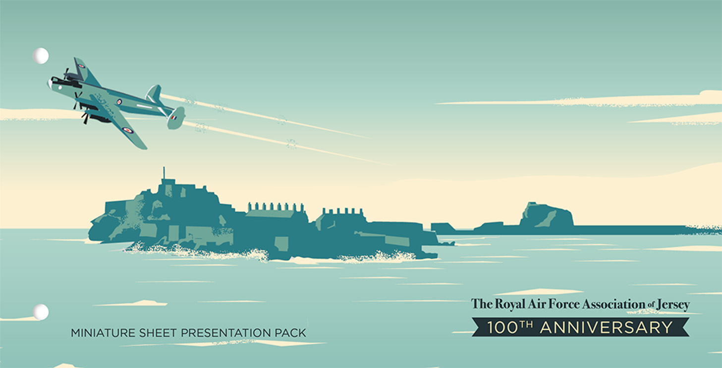 Harry Milburn for Jersey Post (Design Projects, illustrator, Meiklejohn)