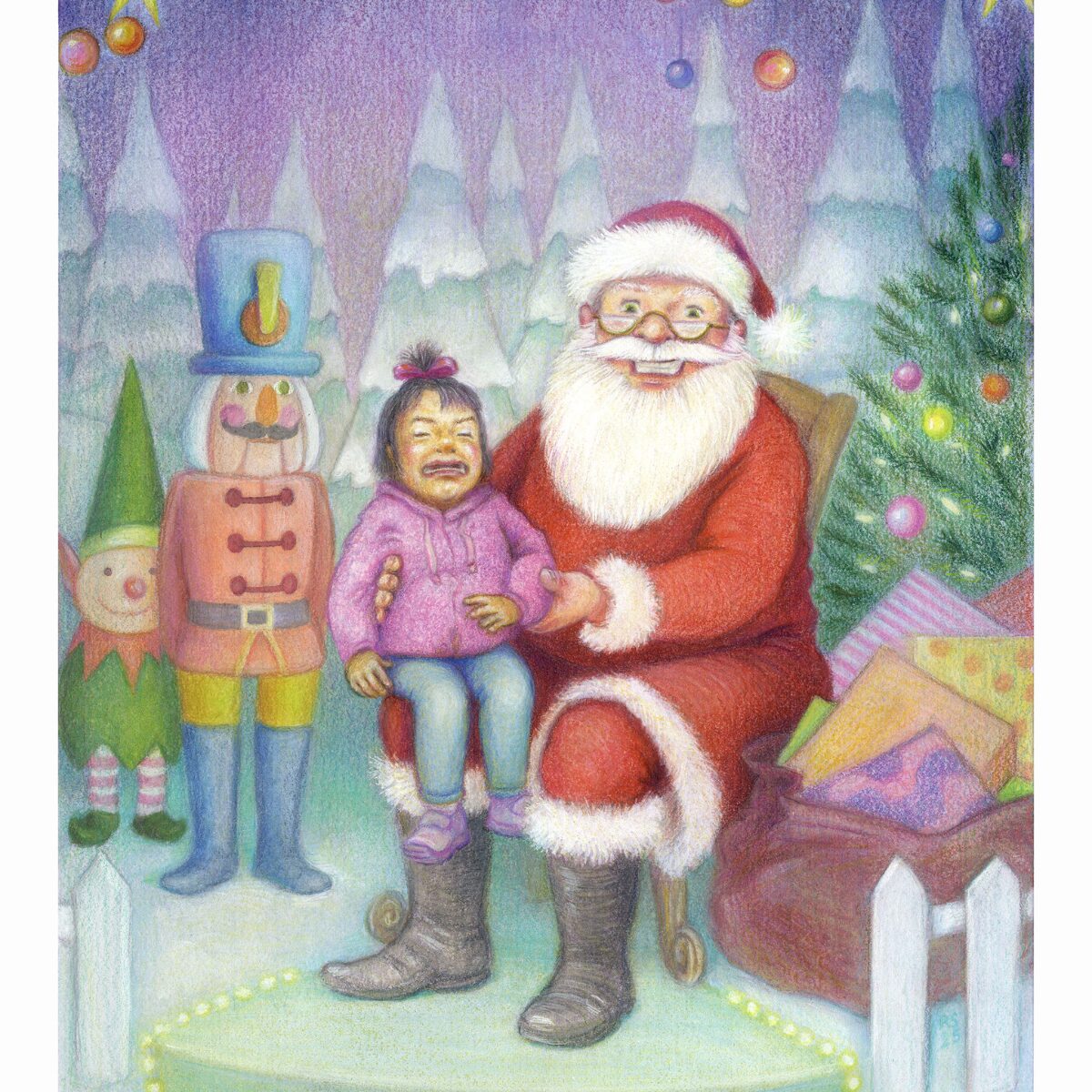 Robin Shaw’s Chaotic Christmas for Tesco (Advertising Campaigns, Bright Group, illustrator)