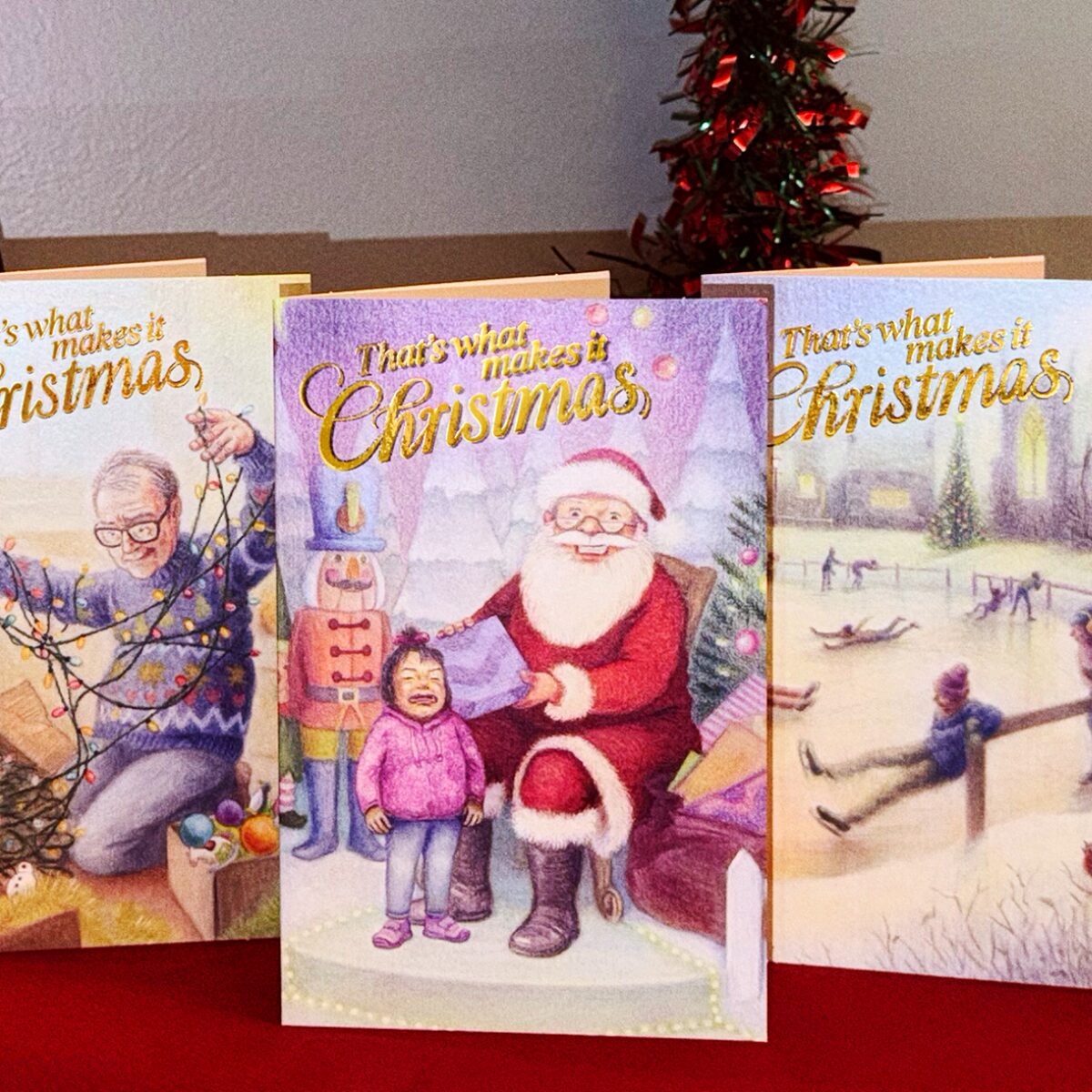 Robin Shaw’s Chaotic Christmas for Tesco (Advertising Campaigns, Bright Group, illustrator)