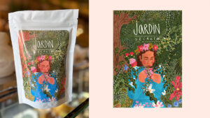 Florencia Rigiroli Makes Coffee Look Beautiful (illustrator, Phosphor Art)