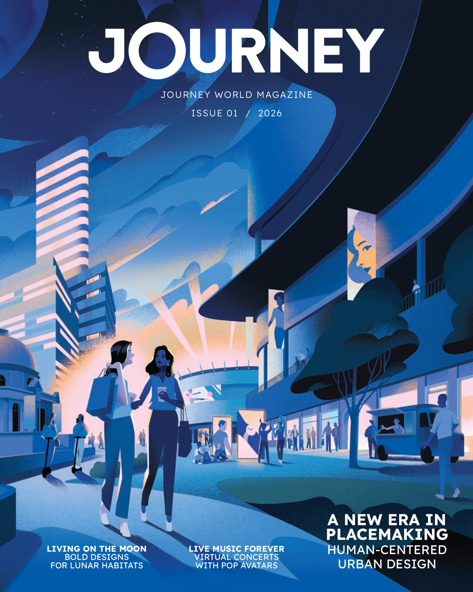 MARK BOARDMAN – JOURNEY MAGAZINE (editorial, illustrator, Meiklejohn)