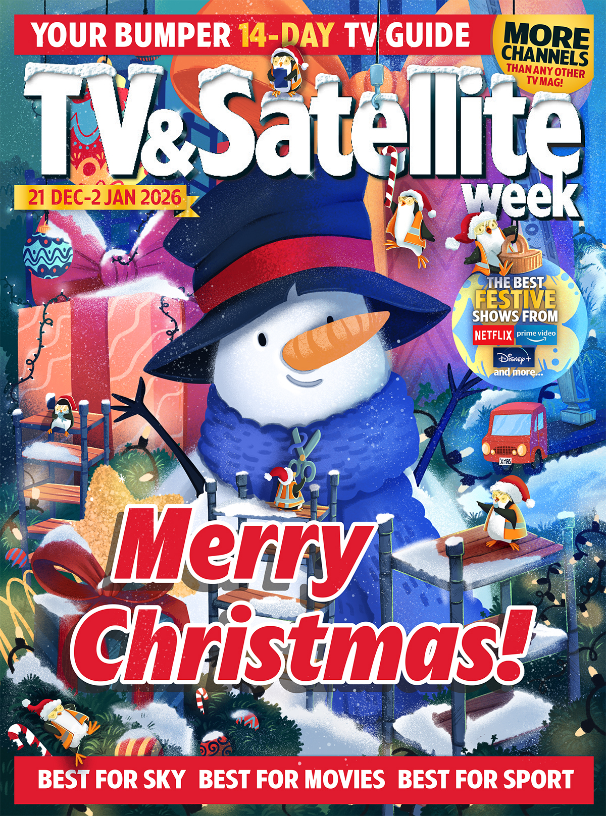 Carol Rempto – TV & Satellite Week (editorial, Illustration Ltd, illustrator)