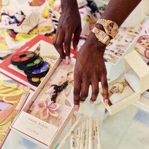 Anjelica Roselyn x Anne Klein (Events, illustrator, Lipstick of London)