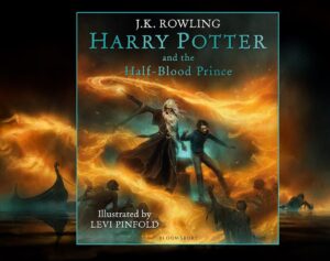 LEVI PINFOLD ILLUSTRATES HARRY POTTER AND THE HALF-BLOOD PRINCE (Arena Illustration, illustrator, publishing)