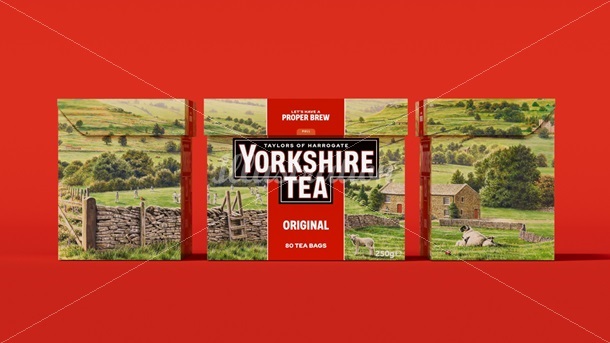 Andrew Hutchinson – Yorkshire Tea (Design Projects, Illustration Ltd, illustrator)