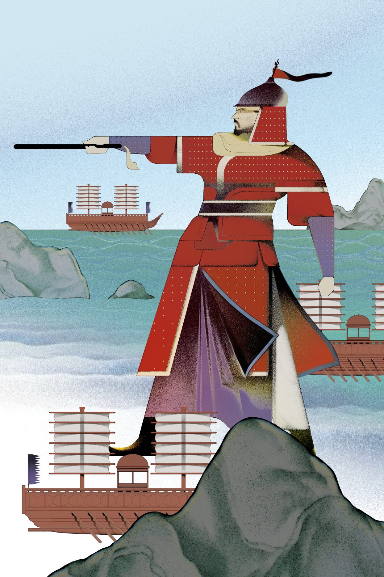 Bekologic – Our Lee Sun-shin – National Museum of Korea (Debut Art, Exhibitions, illustrator)