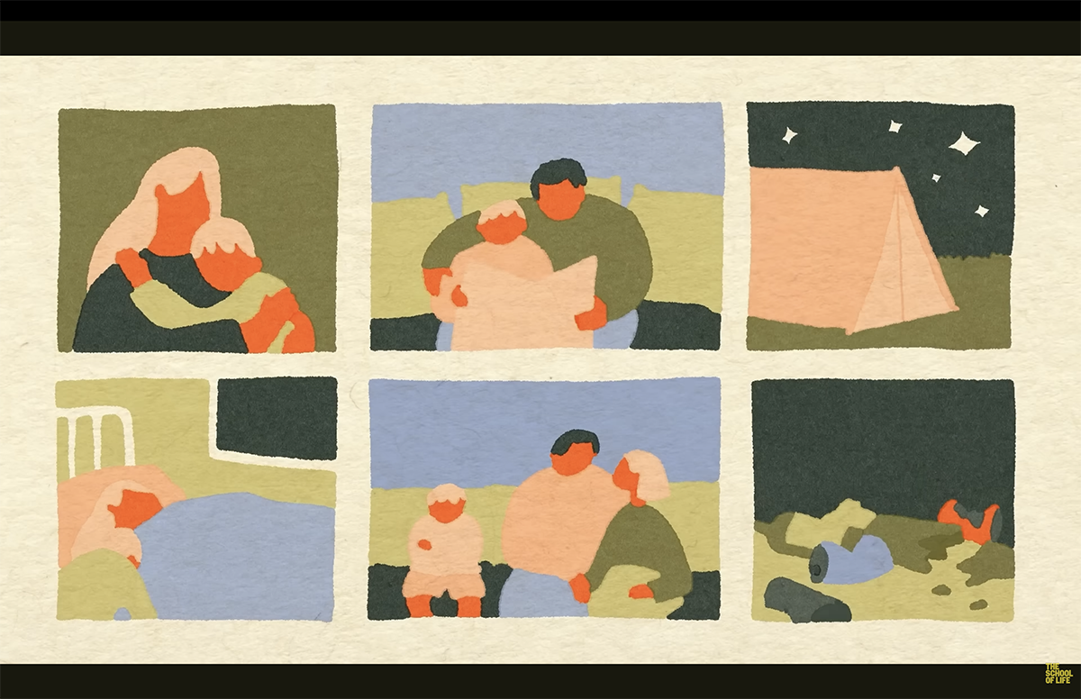 Léon Moh-Cah for School of Life (illustrator, Phosphor Art)