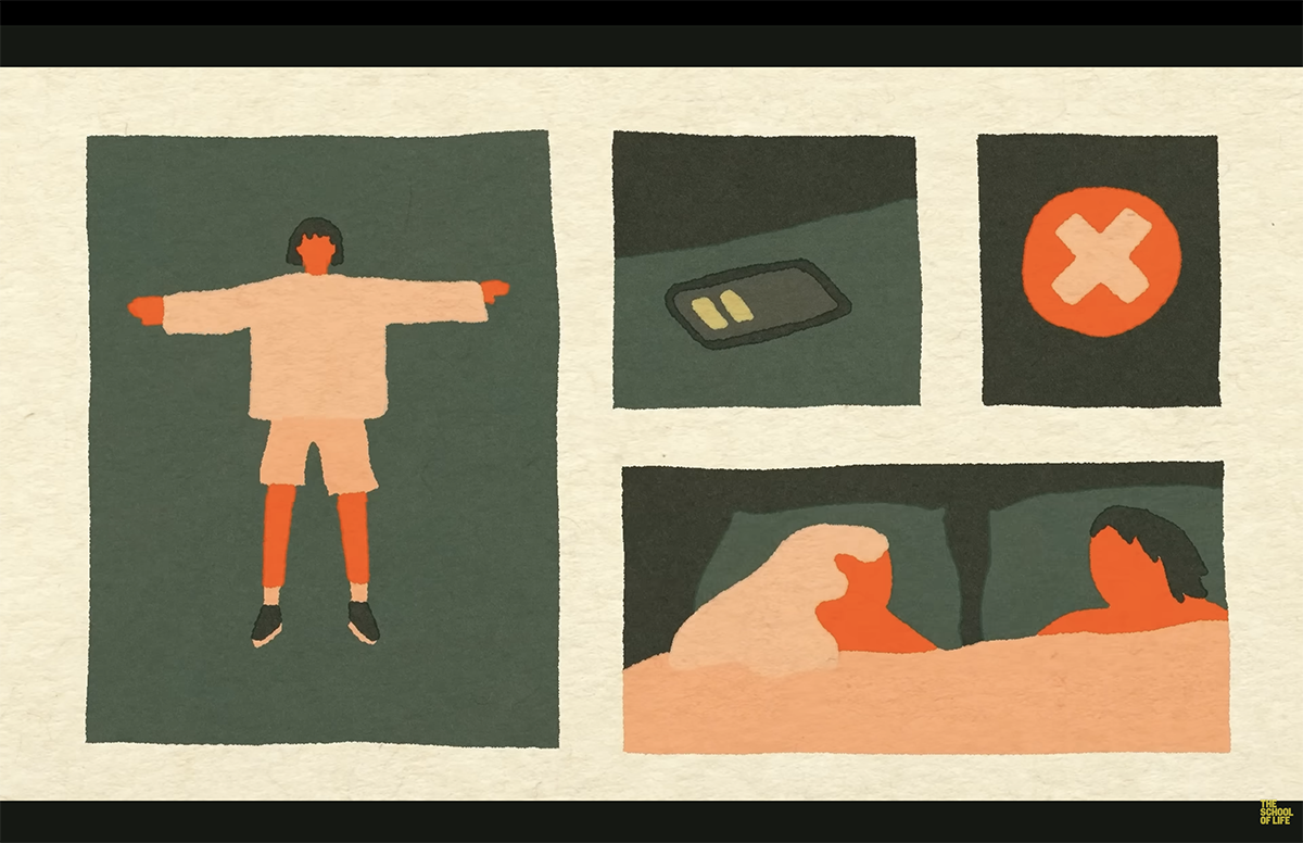 Léon Moh-Cah for School of Life (illustrator, Phosphor Art)