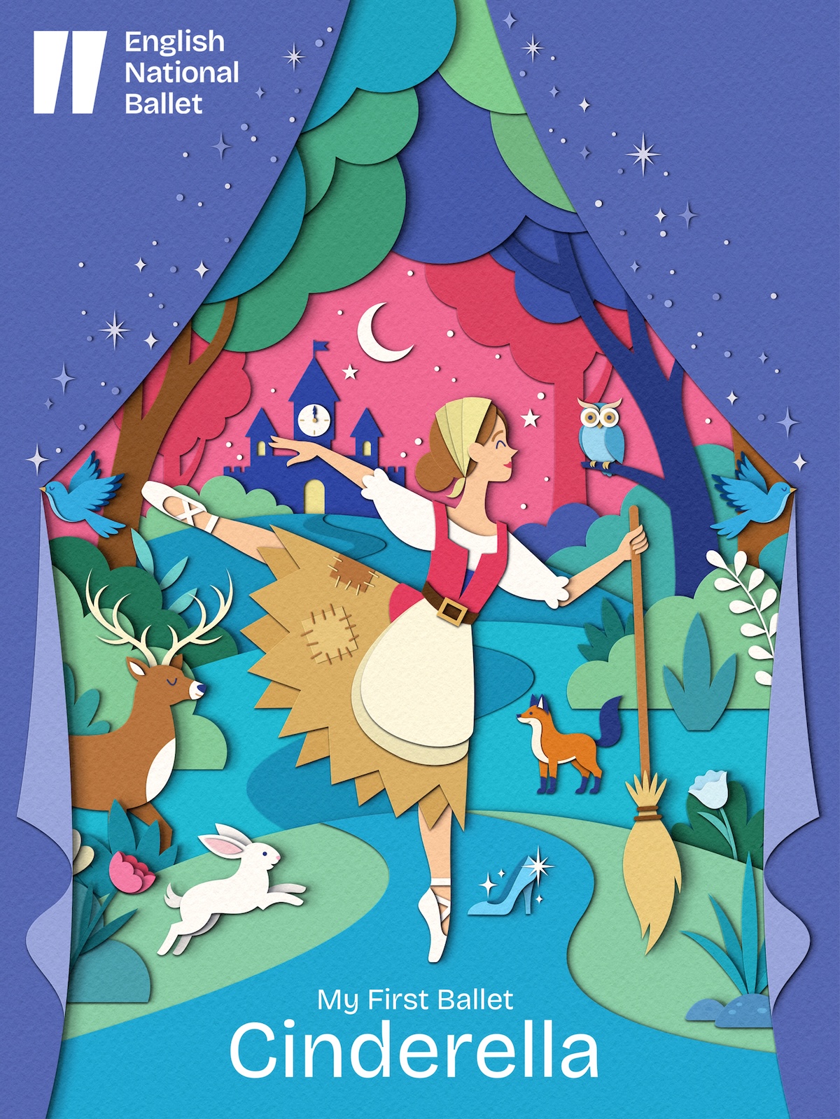 ZARA PICKEN  – ENGLISH NATIONAL BALLET (Advertising Campaigns, illustrator, Meiklejohn)