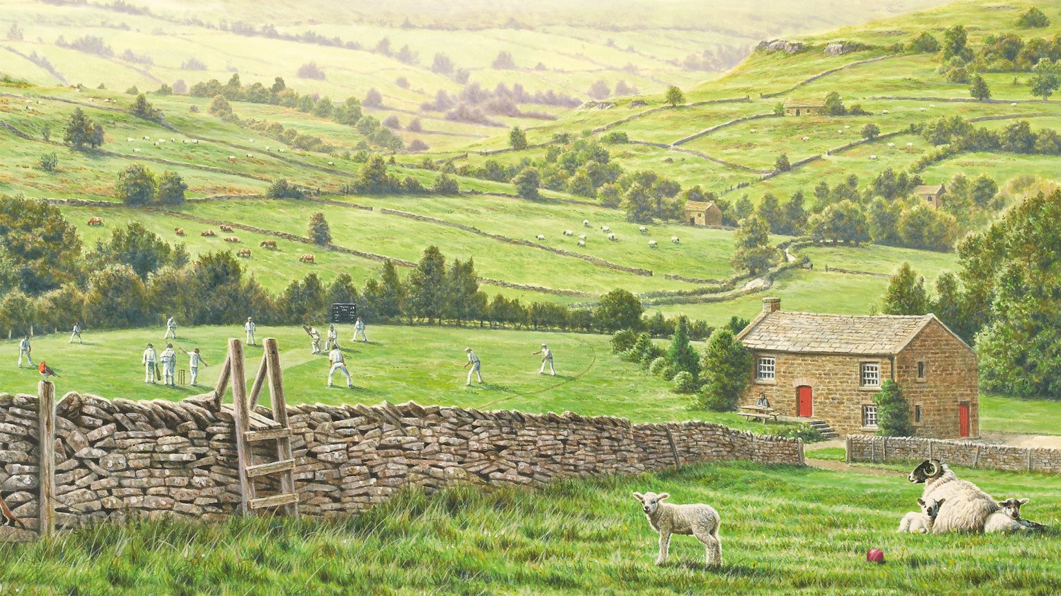 Andrew Hutchinson for Yorkshire Tea (Design Projects, Illustration Ltd, illustrator)