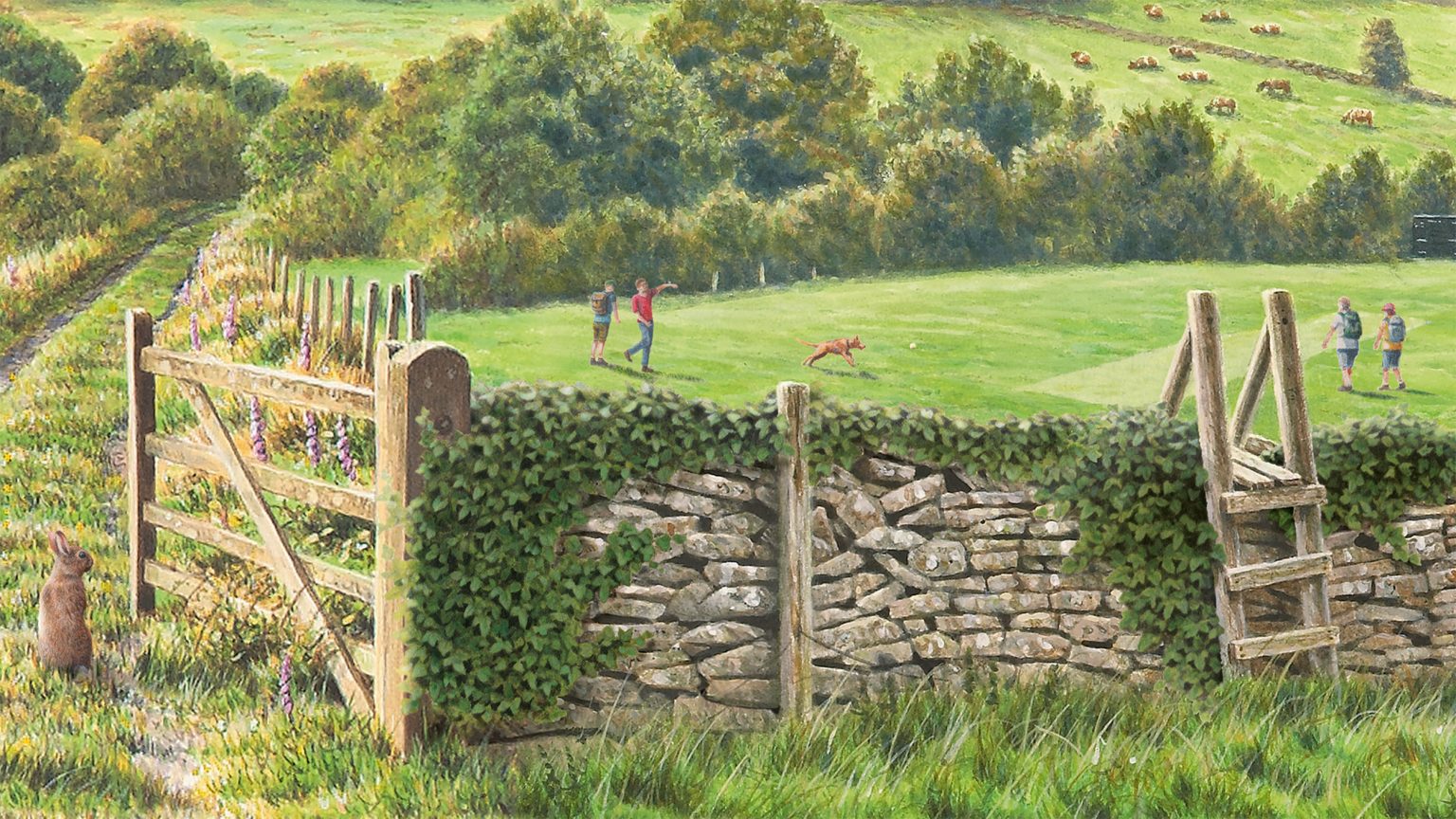 Andrew Hutchinson for Yorkshire Tea (Design Projects, Illustration Ltd, illustrator)