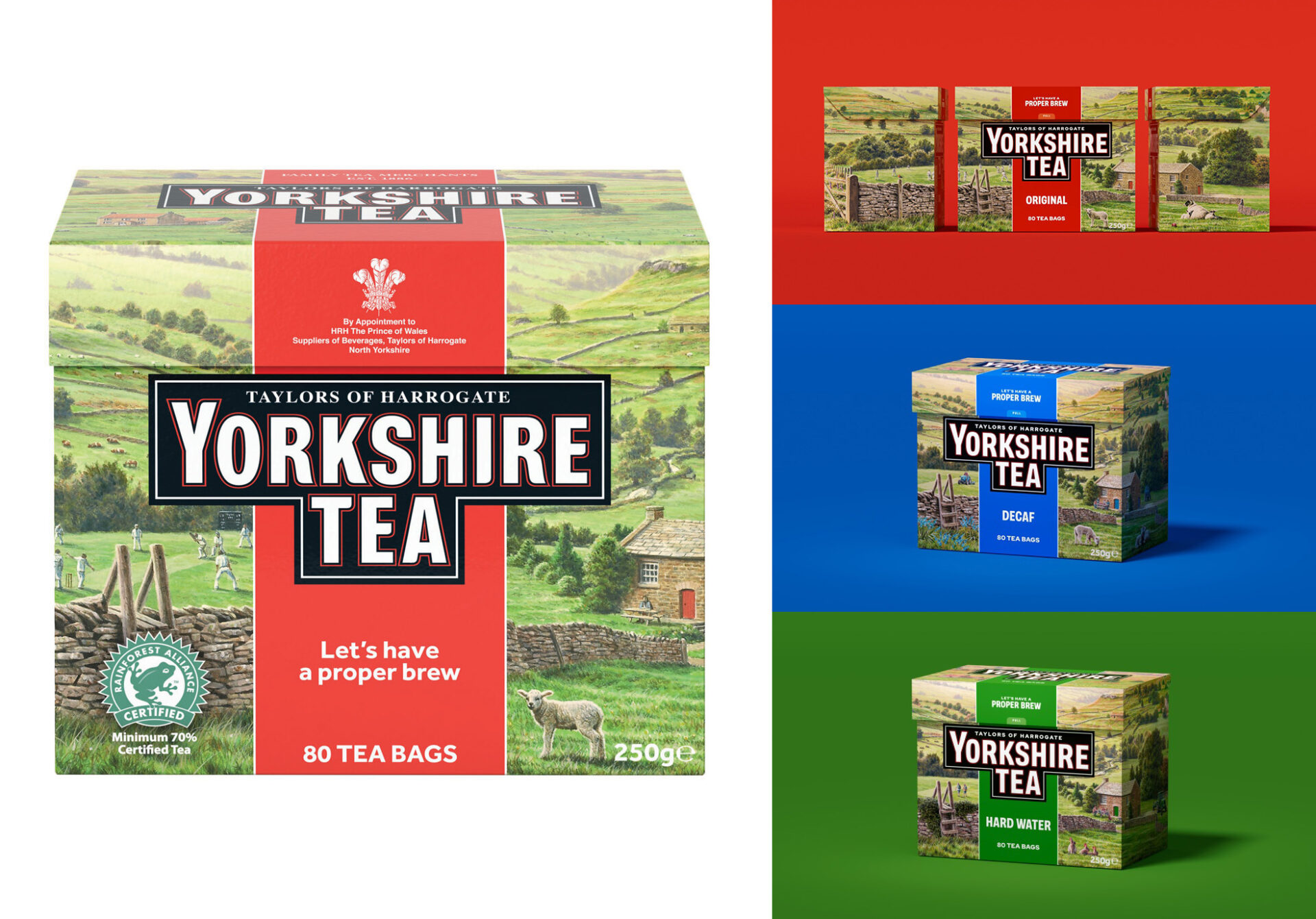 Andrew Hutchinson for Yorkshire Tea (Design Projects, Illustration Ltd, illustrator)