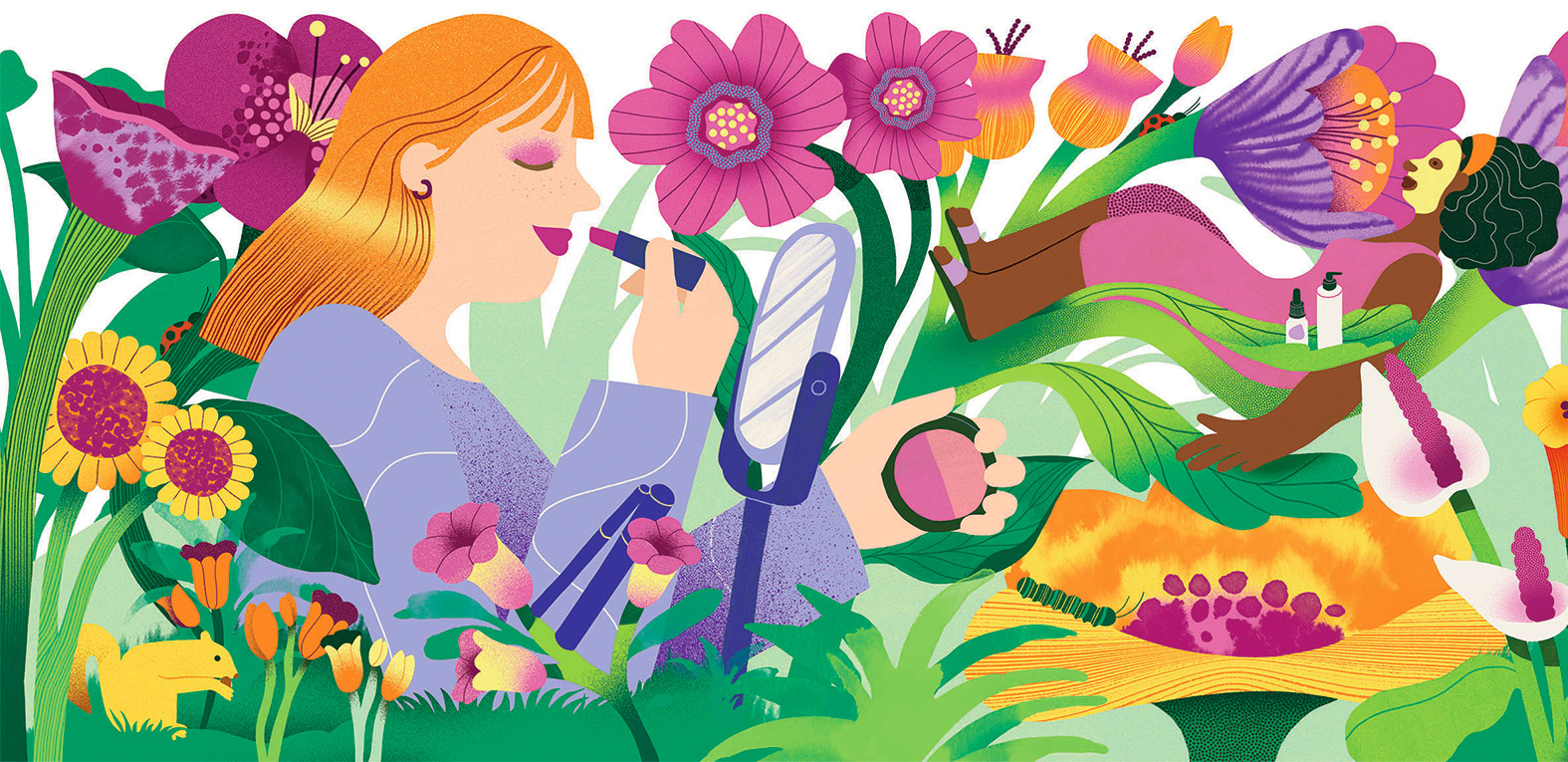 Gina Rosas Moncada for m-drogerie markt (Illustration Ltd, illustrator)