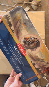Becca Hall Paid Sponsorship with Derwent (Bright Group, illustrator)