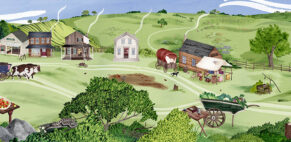 A Mighty Mural, by Hannah Bailey (illustrator, The Artworks)