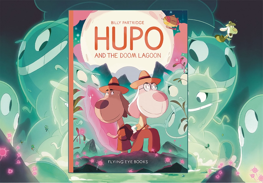 BILLY PARTRIDGE: HUPO AND THE DOOM LAGOON (Arena Illustration, illustrator, publishing)