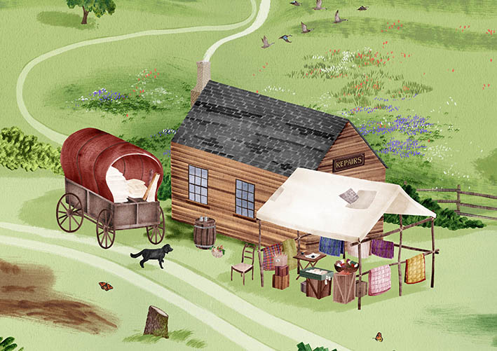 A Mighty Mural, by Hannah Bailey (illustrator, The Artworks)