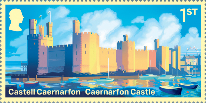 Rob Ball’s Royal Castle Stamps (illustrator, The Artworks)