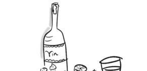 Jenna Elsby Bennet x Sunspel (illustrator, Lipstick of London)