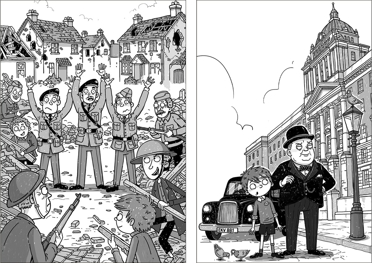 ALEKSEI BITSKOFF: TALES OF THE COBB STREET COMMANDOS (Animation/Motion Graphics, Arena Illustration, Children’s Books, illustrator, publishing)