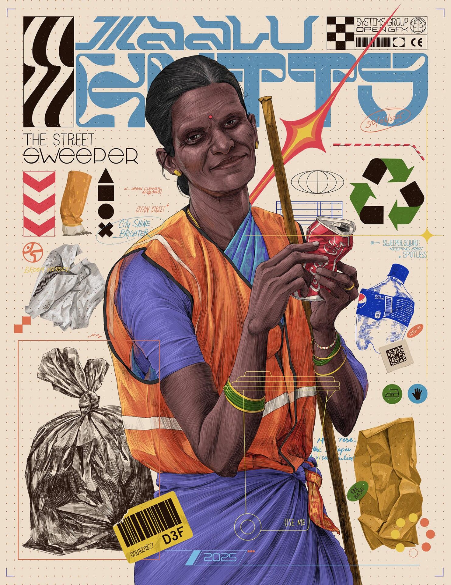 Muhammed Sajid – WIA 2026 Longlist (Awards, Illustration Ltd, illustrator, WIA Awards)