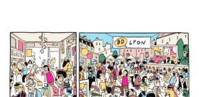 CLAYTON JUNIOR – LYON BD FESTIVAL / WIZZ AIR (editorial, illustrator, NB Illustration)