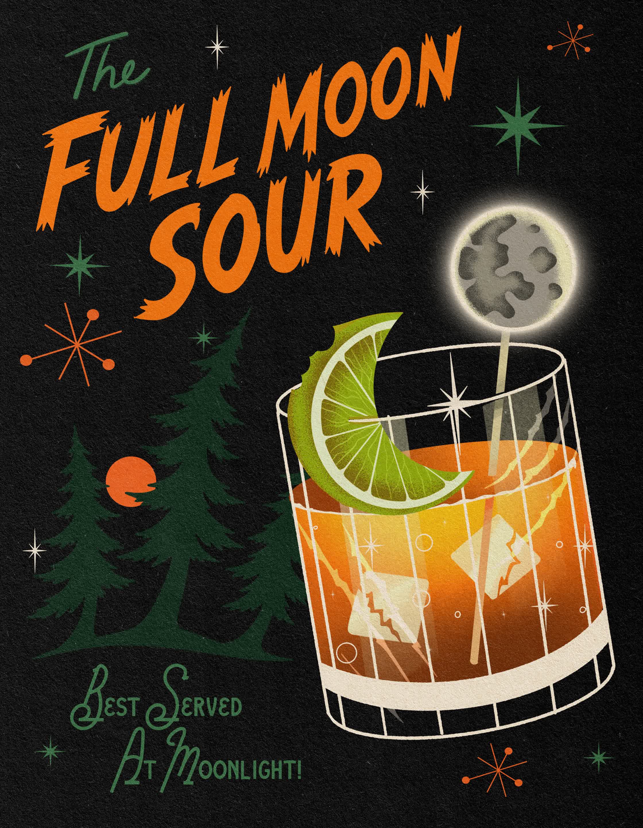 Andreea Dumuta – Monster Cocktails – Personal Series (illustrator)