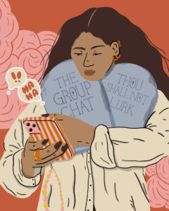 SOPHIE PARSONS – US GLAMOUR MAGAZINE (editorial, illustrator)