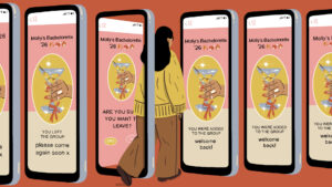 SOPHIE PARSONS – US GLAMOUR MAGAZINE (editorial, illustrator)