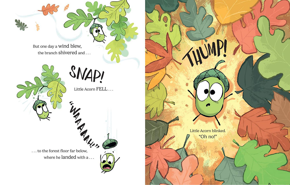 arena illustration Adam Stower Little Acorn 01 - ADAM STOWER’S NEW PICTURE BOOK LITTLE ACORN IS HERE! (Arena Illustration, illustrator, publishing) ADAM STOWER’S NEW PICTURE BOOK LITTLE ACORN IS HERE! (Arena Illustration, illustrator, publishing)