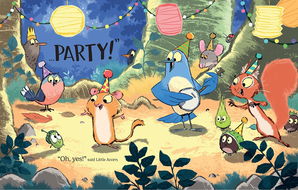 arena illustration Adam Stower Little Acorn 02 - ADAM STOWER’S NEW PICTURE BOOK LITTLE ACORN IS HERE! (Arena Illustration, illustrator, publishing) ADAM STOWER’S NEW PICTURE BOOK LITTLE ACORN IS HERE! (Arena Illustration, illustrator, publishing)