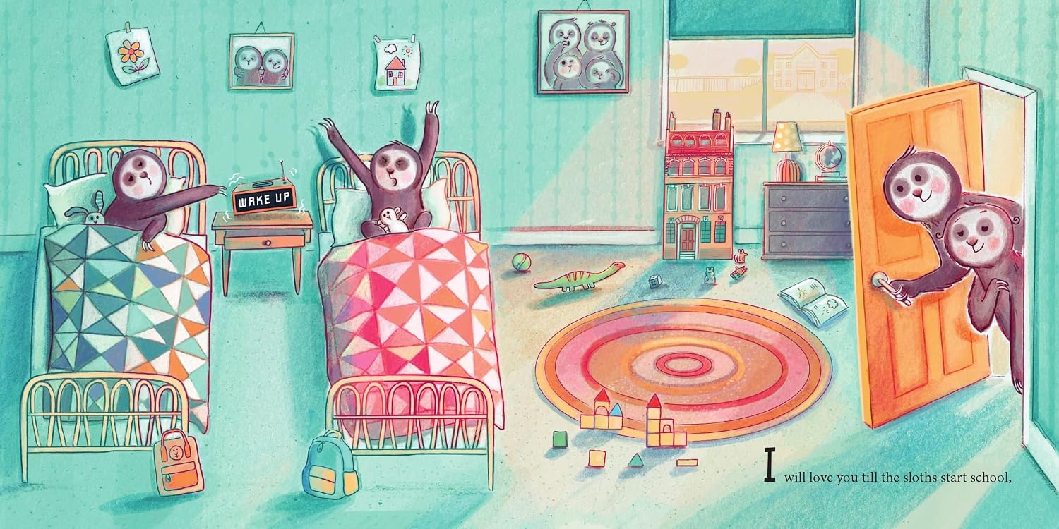 KRISTYNA LITTEN IS BACK TO SCHOOL WITH THE SLOTHS! (Arena Illustration, illustrator, publishing)