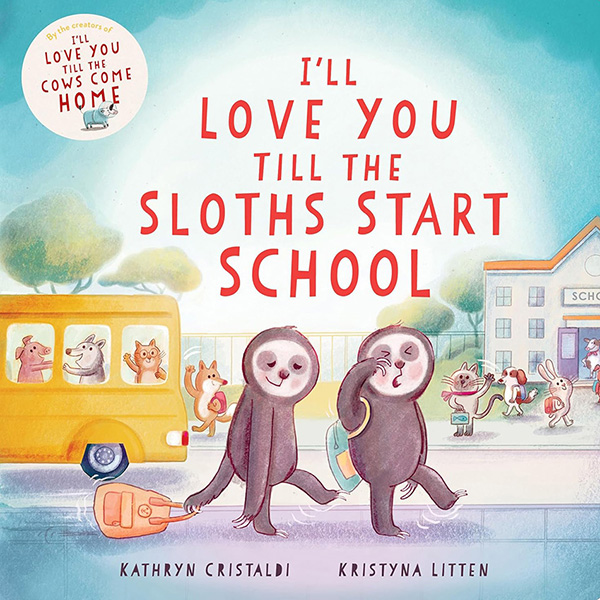 KRISTYNA LITTEN IS BACK TO SCHOOL WITH THE SLOTHS! (Arena Illustration, illustrator, publishing)